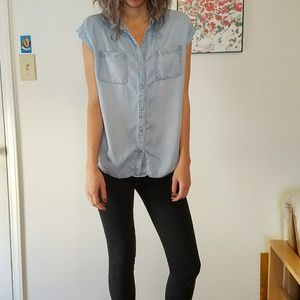 NEW YORK CO chambray button down